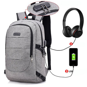Student <strong>Boys</strong> Waterproof Big Capacity Laptop Backpack Usb Charging Bags School <strong>Back</strong> <strong>Pack</strong> Anti Theft Backpack for Men Antitheft - Product Image 1