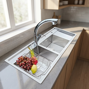 OEM Stainless Steel <b>Kitchen</b> <b>Sink</b> Bowl Modern Single Bowl Handmade <b>Kitchen</b> <b>Sink</b> Supplier Super Sale - Product Image 1