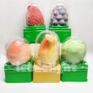 OEM Icedelight Es Krim Rasa Buah & Cokelat Bentuk Buah 3D Makanan Beku Siap Santap Umur Simpan 12 Bulan 75g*12pcs/ctn - Product Image 3