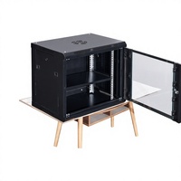 Armoire réseau murale 9U de 19 pouces, profondeur 600 mm, démontable, pour serveur informatique, personnalisation OEM