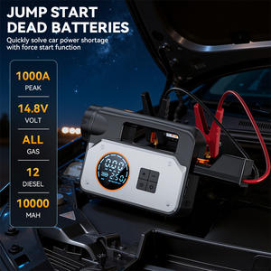 NOUVEAU 2025 Démarreur de <span class=keywords><strong>voiture</strong></span> sans fil intelligent 8000mAh Kit d'outils d'urgence Multifonctionnel Gonfleur de pneus Lumière LED 12V Haute puissance - Product Image 3