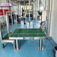 Équipement de boucherie, ligne d'abattage de bovins, machine d'abattage complète, équipement de traitement d'abattoir pour machine d'abattage de bovins