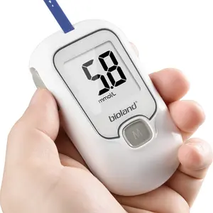 Kit per test diabetici Kit per il monitoraggio del glucosio con glucometro e strisce