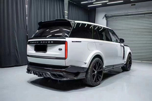 Nouvelle édition exécutive : Kit carrosserie en fibre de carbone avec pare-chocs, attelage de remorquage, lèvre avant, diffuseur, spoiler, améliorations de capot style <span class=keywords><strong>MSR</strong></span>, fixation par boulons - Product Image 3