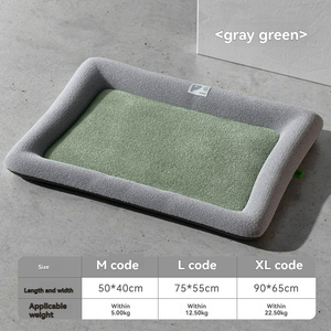 Custom Luxury Four Seasons Universal Wasch bares ortho pä disches Hunde bett für große Hunde Wasserdichter Memory-Schaum mit & Ultra Plüsch - Product Image 6