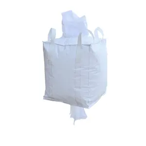 white 1 ton 1.5 ton 2 ton plastic fibc jumbo pp bulk bag for rice flour sugar 500kg 1000kg 1200kg 1500kg 2000kg UV protection