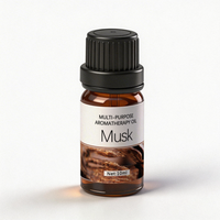 Muestra de 10 ml de Aceite de Perfume Concentrado de Musk Oud de Alta Calidad, Fragancia Unisex de Larga Duración para Uso Diario, Elaboración de Perfumes
