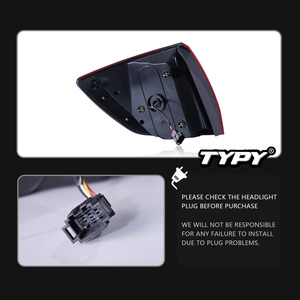 Conjuntos de luces traseras TYPY para Lada Granta 2018-2026; actualización a luces traseras LED estilo Mercedes con intermitentes secuenciales - Product Image 5