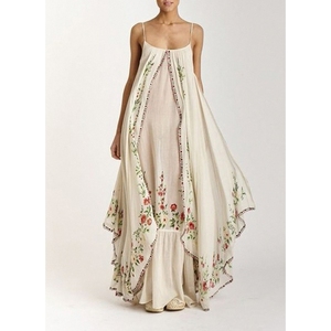 Nuovi Abiti Estivi da Donna con Stampa sul Petto, Ampia Gonna e Vestibilità Comoda, Moda Primavera-Estate - Product Image 5