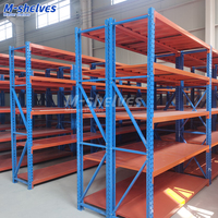 Estanterías de acero resistente a la corrosión estanterías de Metal autoportantes para almacenes para salas de logística