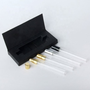 10ml Perfume Spray Bottle With Paper <b>Box</b> Packing White Card Paper <b>Black</b> Card Paper Glass Perfume Bottle - Product Image 2