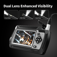 Endoscope vidéo à double objectif 5,5 mm, écran IPS 4,3'', IP67, zoom 10x, caméra d'inspection pour canalisations d'égout, OEM ODM, directement de l'usine