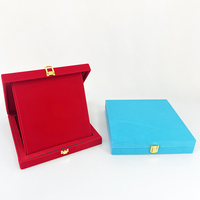 Plaque en bois personnalisée en velours, boîte en velours pliable, plaque de certificat en bois, plaque en bois vierge, MH-J0405