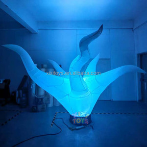 Décorations personnalisées pour festivals <span class=keywords><strong>de</strong></span> musique, ballons gonflables LED en forme d'algues et <span class=keywords><strong>de</strong></span> coraux, décorations pour événements, clubs, hôtels, scènes, avec ventilateur intégré - Product Image 1