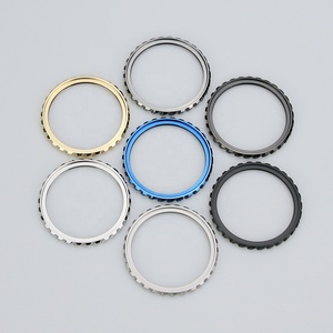 Nouveau 2025 Lunette de montre SKX007 en acier inoxydable 316L, fine et rotative, style roue de véhicule turbine, pour modification de montres-bracelets et pièces d'outillage - Product Image 1