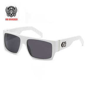 <span class=keywords><strong>แว่น</strong></span>กันแดดทรงเหลี่ยมขนาดใหญ่สไตล์ OG รุ่น <span class=keywords><strong>Locs</strong></span> ปี 2026 แนวชิคาโน ฮาร์ดคอร์ กังสต้า ป้องกันรังสียูวี 400 - Product Image 4