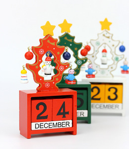 Ornamenti natalizi in legno per ufficio ornamenti da scrivania per bambini regali di <span class=keywords><strong>natale</strong></span> calendario dell'avvento scatole - Product Image 5