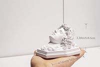 Mythologie grecque Tête de Méduse 4.3 "Statue des dieux grecs