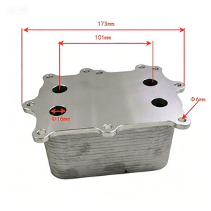 หม้อน้ำ OEM ใหม่ 5528293 สำหรับอะไหล่เครื่องยนต์รถบรรทุก Foton ISF 2.8L ยูโร 6 - Product Image 5
