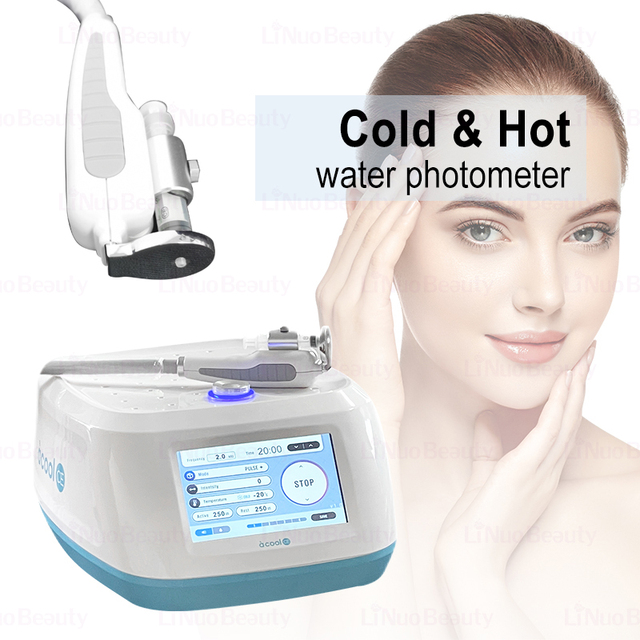 Portable ACOOL Ice Hammer CE Certification Essence Infusion Skin Rejuvenation and Firming Cold and Hot EMS Device for Daily Care