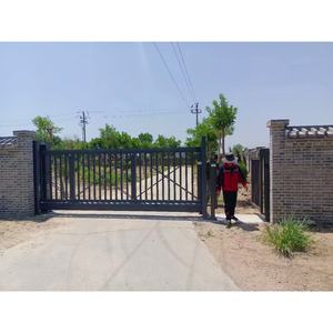 Portail à <span class=keywords><strong>suspension</strong></span> cantilever en alliage d'aluminium robuste, électrique, automatique, anti-vent, anti-collision, anti-vol, pour extérieur et écoles - Product Image 6