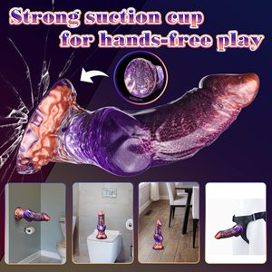 Jouets sexuels anaux Sytry 9,06 pouces, <span class=keywords><strong>gode</strong></span> en silicone en forme de dragon, réaliste, monstre animal, <span class=keywords><strong>gode</strong></span> XXL pour femmes - Product Image 6