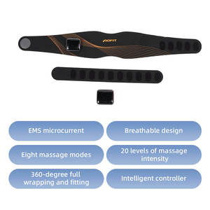 Ceinture de massage électrique chauffante AOFIT – Confortable et relaxante, ceinture TENS pour la taille, masseur amincissant par vibration pour la perte de poids - Product Image 4