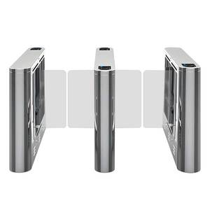 Tourniquet oscillant bidirectionnel de magasin de fabrication de porte de barrière avec le contrôle d'accès de sécurité et de reconnaissance faciale pour le gymnase - Product Image 1