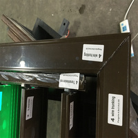Dunkelbraune Farbe Modernes wasserdichtes elektrisches Öffnungs dach Aluminium Bio klimatischer Pavillon Lamellen dach Pergola für Garten pergola