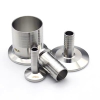 Raccord Sanitaire Tri-Clamp Personnalisé en Acier Inoxydable Forgé 304/316L, Surface Lisse, Marque LUNYU, 6mm-63.5mm, Alimentaire et Pharmaceutique, Garantie 1 An