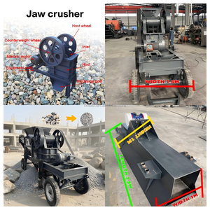Machine intégrée de concassage et de criblage compacte PE500*750, best-seller en usine - Product Image 3