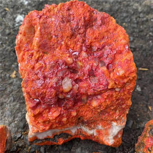 Vendita calda di alta qualità Semi preziose pietre grezze gemma naturale rosso ruvido Realgar <span class=keywords><strong>pietra</strong></span> per la vendita - Product Image 3