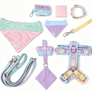 Cute Macaron No Pull Puppy Vest <b>Harness</b> - Product Image 1