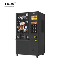 Máquina Expendedora de Café Espresso Comercial TCN, Totalmente Automática, Pantalla Táctil, Pago sin Efectivo, Monitoreo Remoto en la Nube