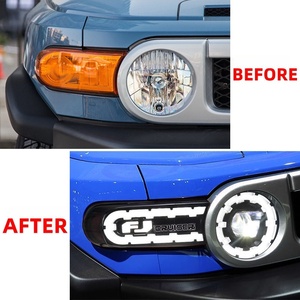 Ybj Phụ Kiện Xe Hơi Năng Động DRL Đèn Pha Cho Fj Cruiser 2007-2024 Cắm & Chơi Với Tín Hiệu Lần Lượt Sửa Đổi Fj Cruiser LED Đèn Pha - Product Image 4