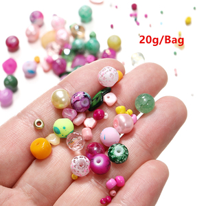 थोक हॉट सेलिंग मिश्रित रंग 8 मिमी छोटे और बड़े ग्लास के लिए छोटे चावल बियर के संयोजन - Product Image 2