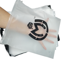 Sac d'emballage pour vêtements en CPE imprimé en héliogravure, refermable, recyclable et écologique, avec fermeture éclair – Vente chaude