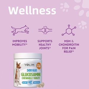 Con chó <span class=keywords><strong>hip</strong></span> & doanh hỗ trợ nhai máy tính bảng xây dựng với Glucosamine & Chondroitin - Product Image 2