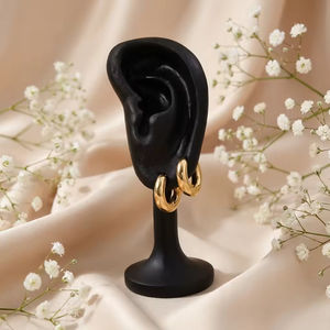 Présentoir en résine pour bijoux en gros, support durable pour boucles d'oreilles, accessoires de présentation simulés pour magasin - Product Image 4