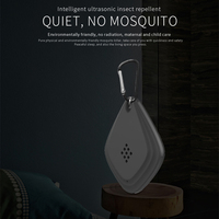 Répulsif Portable Anti-Insectes d'Été pour Animaux Domestiques (Chiens) - Ultrasonique, Fonctionnant sur Batterie, en ABS, Contre les Puces, les Tiques et les Moustiques - Autonomie de 12 Heures - Accessoires Inclus