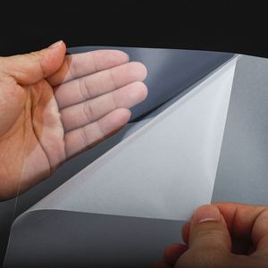 Papier autocollant A4 8,5x11, papier épais en sulfate de soufre, autocollants avec support transparent en plastique PET blanc pour imprimante jet d'encre - Product Image 6