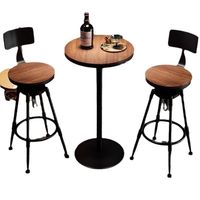 Chaise de bar en bois avec coussin, prix d'usine, style minimaliste, pour café, magasin, maison, restaurant, cuisine, salle à manger