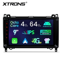 Estéreo para Auto Android de 9 Pulgadas, 4+64GB, para Mercedes-Benz/Volkswagen, Octa Core, Pantalla IPS, 4G LTE, EQ, DSP, CarPlay, Android Auto, CE-XTRONS