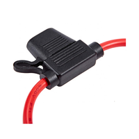 Porte-fusible étanche 16AWG pour mini-fusible à lame ATC, idéal pour la protection des circuits automobiles, de voitures, camions, bateaux, VR et véhicules marins