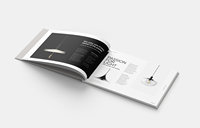 Prix bas k7 tableau Promotion couleur copie sac catalogue impression société flyer brochure avec or chaud feuille timbre impression numérique