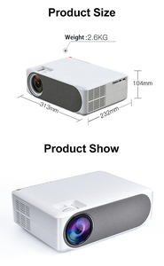 <span class=keywords><strong>Mini</strong></span> <span class=keywords><strong>proyector</strong></span> portátil inteligente <span class=keywords><strong>1080P</strong></span> <span class=keywords><strong>WIFI</strong></span> <span class=keywords><strong>Full</strong></span> <span class=keywords><strong>HD</strong></span> 4K Video Beamer con pantalla Mirroring Home Theater TV Proyectores - Product Image 5