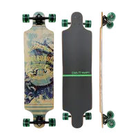 Hot Selling木材Longboard Skateboard With High Quality