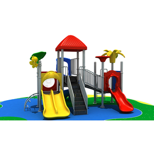 Toboggan de terrain de jeu extérieur amusant de machine Grandes fournitures de jeu de parc pour enfants avec toboggan passionnant et durable - Product Image 2