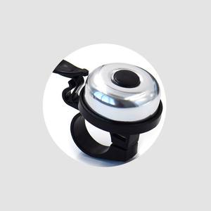 Campana de Bicicleta Metálica Mini, Opciones de Color Rojo, Azul, Negro y Plateado, para Bicicleta y Scooter - Product Image 2