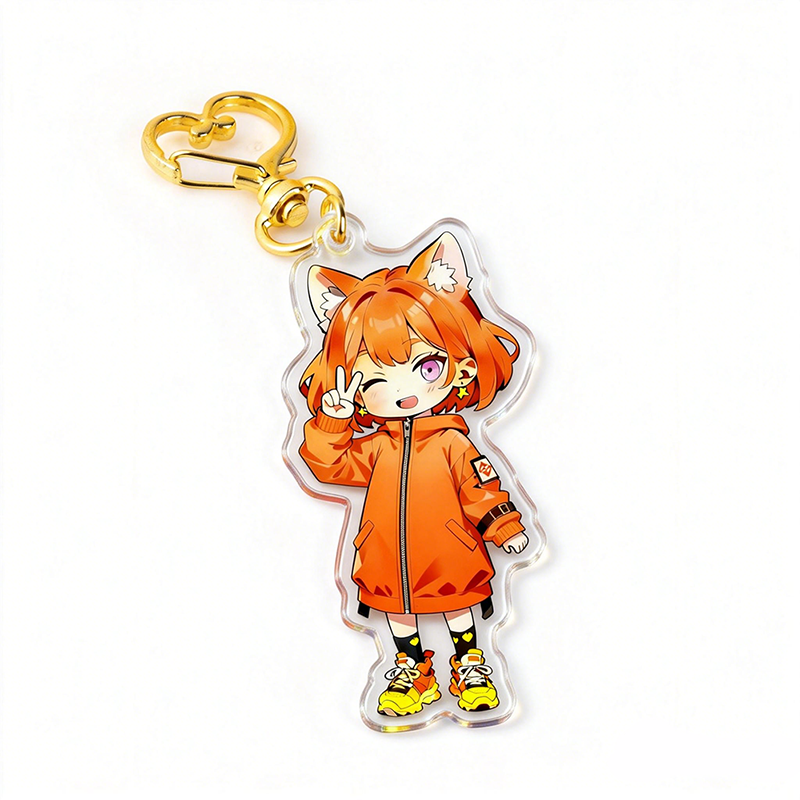 transparent keychain